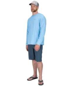 Simms Fishing Products Simms Solarflex Crewneck Shirt - Solid (Closeout)