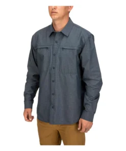 Simms Fishing Products Simms Prewett Stretch Woven Long Sleeve Shirt (Closeout) SALE