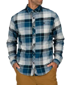 Simms Fishing Products MEN'S Simms Dockwear Cotton Flannel