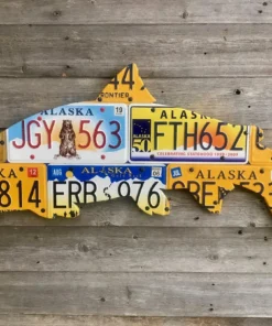 Cody's Fish License Plate Creations - Steelhead
