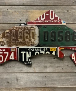 Cody's Fish License Plate Creations - Trout 85 Cody's Fish License Plate Creations - Trout