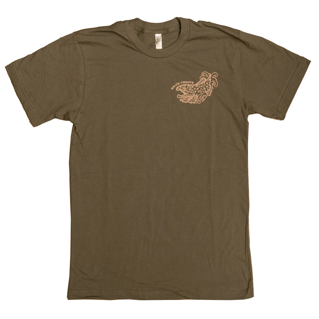 Trouts Fly Fishing Bajio X Trouts "Go With The Flow" T-Shirt MEN'S 4 Trouts Fly Fishing Bajio X Trouts "Go With The Flow" T-Shirt MEN'S