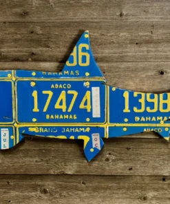 GIFTS FOR AN ANGLER Cody's Fish License Plate Creations - Bonefish