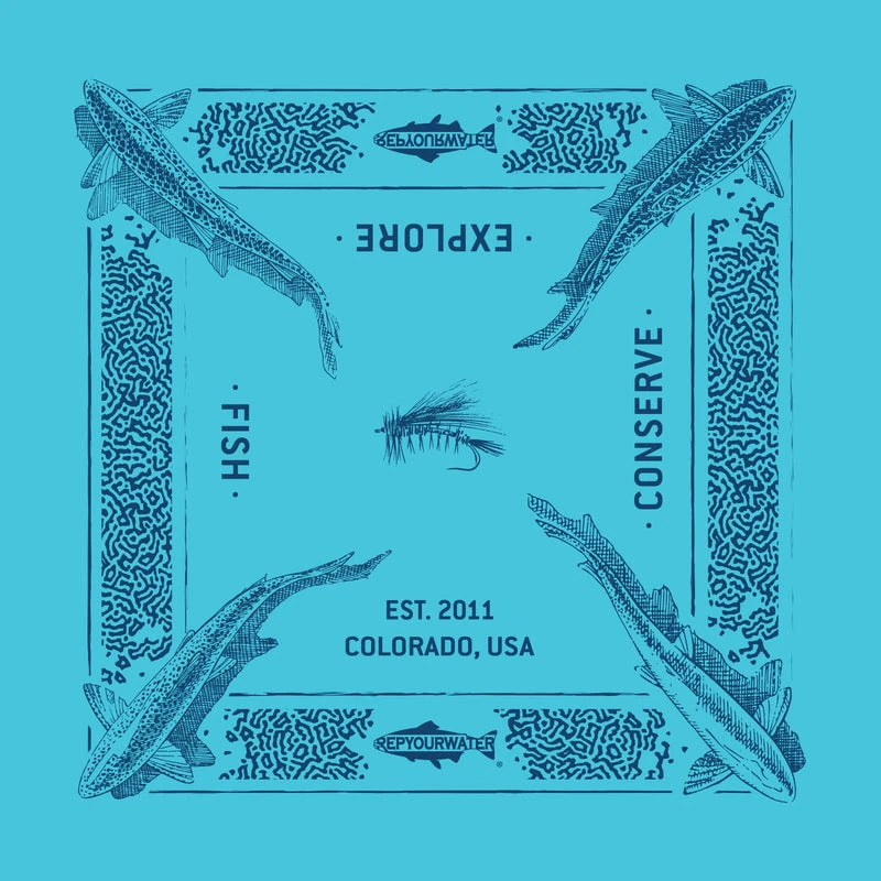 ACCESSORIES Rep Your Water Fishy Bandana 3 ACCESSORIES Rep Your Water Fishy Bandana