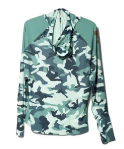 Simms Fishing Products WOMEN'S Trouts X Simms W's Bicomp Fishing Hoody - Woodland Camo Avalon