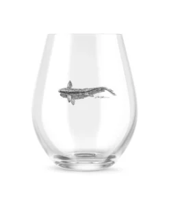 COOLERS & HYDRATION Rep Your Water Shallow Water Cruiser Stemless Wine Glass