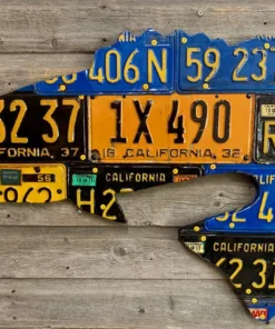 Cody's Fish License Plate Creations - Bass GIFTS FOR AN ANGLER