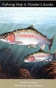 Trouts Fly Fishing The Green River Fishing Map And Floaters Guide