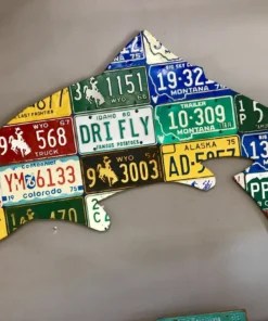 Cody's Fish License Plate Creations - Trout 77 Cody's Fish License Plate Creations - Trout