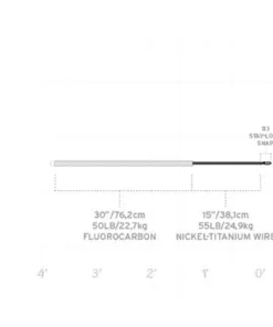 Scientific Anglers Absolute Predator Figure 8 Wire Leader
