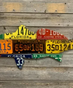 Cody's Fish License Plate Creations - Redfish GIFTS FOR AN ANGLER