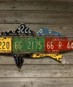 Cody's Fish License Plate Creations - Redfish GIFTS FOR AN ANGLER