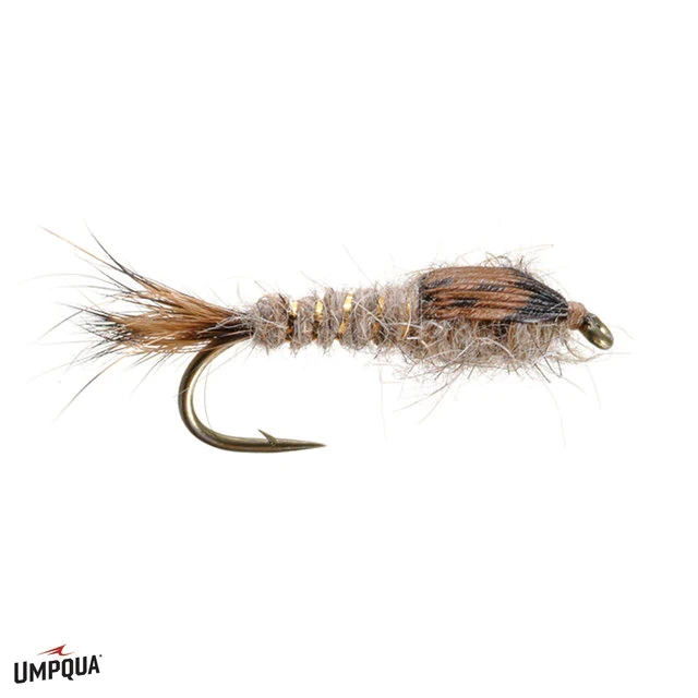 Umpqua Feather Merchants Umpqua Gold Ribbed Hare's Ear TROUT 3 Umpqua Feather Merchants Umpqua Gold Ribbed Hare's Ear TROUT