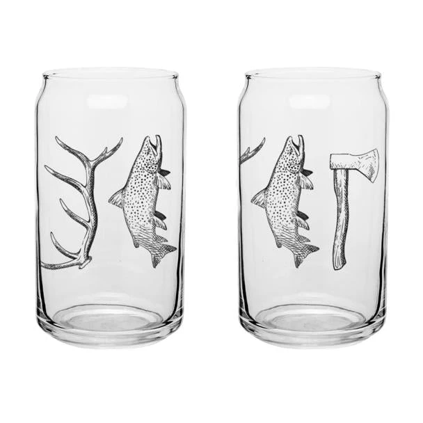 Rep Your Water Beer Can Glass 8 Rep Your Water Beer Can Glass