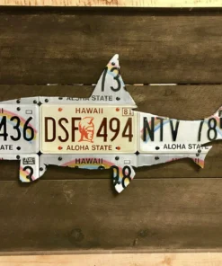 GIFTS FOR AN ANGLER Cody's Fish License Plate Creations - Bonefish
