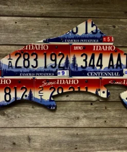 Cody's Fish License Plate Creations - Trout 73 Cody's Fish License Plate Creations - Trout