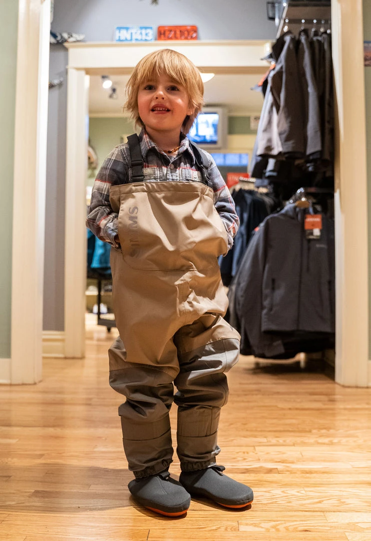 Simms Fishing Products Simm's Kid's Tributary Stockingfoot Wader 4 Simms Fishing Products Simm's Kid's Tributary Stockingfoot Wader