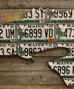 Cody's Fish License Plate Creations - Bass GIFTS FOR AN ANGLER