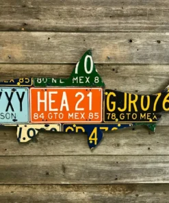 GIFTS FOR AN ANGLER Cody's Fish License Plate Creations - Bonefish