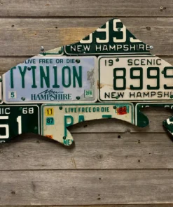 Cody's Fish License Plate Creations - Trout 63 Cody's Fish License Plate Creations - Trout