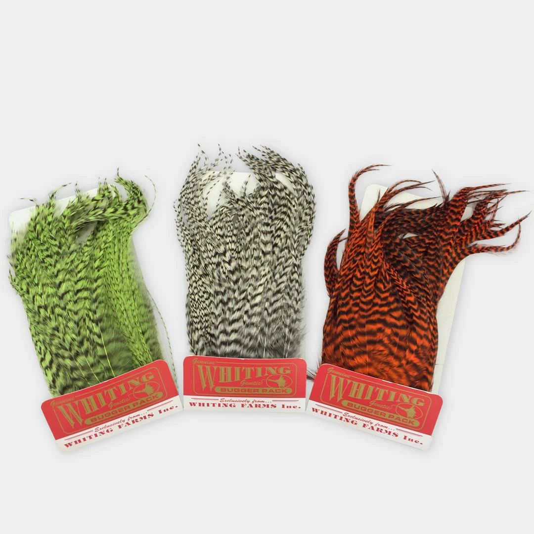 Whiting Wooly Bugger Pack 3 Whiting Wooly Bugger Pack