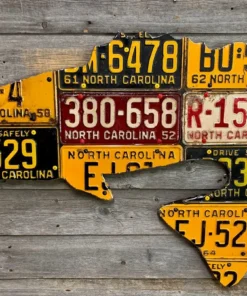 Cody's Fish License Plate Creations - Bass GIFTS FOR AN ANGLER