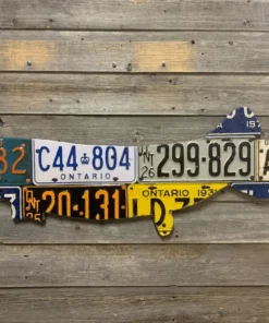 Cody's Fish License Plate Creations - Esox