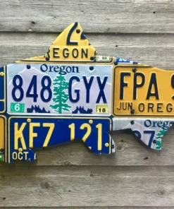 Cody's Fish License Plate Creations - Steelhead