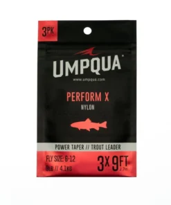 Umpqua Feather Merchants Umpqua Perform X Power Taper Trout Leader - 3 Pack