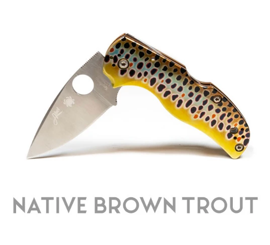 Abel Reels ACCESSORIES Abel X Spyderco Native 5 Knives 4 Abel Reels ACCESSORIES Abel X Spyderco Native 5 Knives