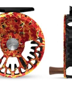 Abel Reels FRESHWATER FLY REELS Abel VAYA Fly Reel - Custom 7/8 Retro Fire