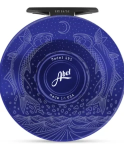 Abel Reels Abel Sealed Drag Salt (SDS) Fly Reel - Custom 11/12 Underwood - Moondance Blue III