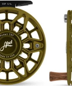 Abel Reels FRESHWATER FLY REELS Abel SDF Fly Reel - Custom 5/6 Satin Olive
