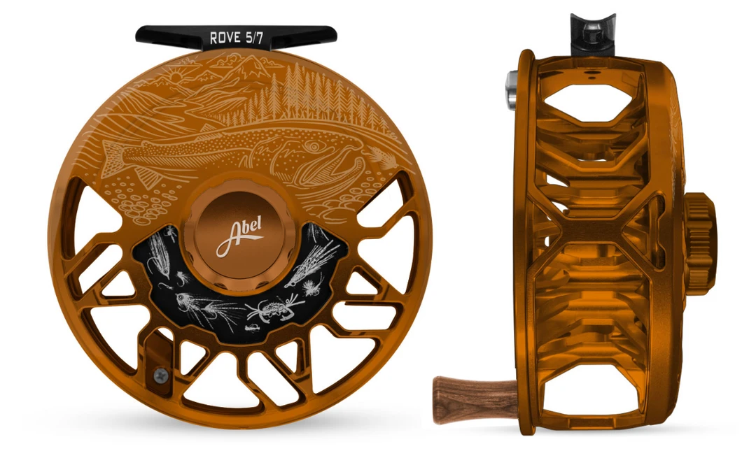Abel Reels FRESHWATER FLY REELS Abel Rove Fly Reel - Custom 5/7 Underwood Swing Bronze 4 Abel Reels FRESHWATER FLY REELS Abel Rove Fly Reel - Custom 5/7 Underwood Swing Bronze