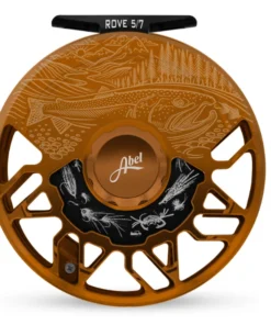 Abel Reels FRESHWATER FLY REELS Abel Rove Fly Reel - Custom 5/7 Underwood Swing Bronze