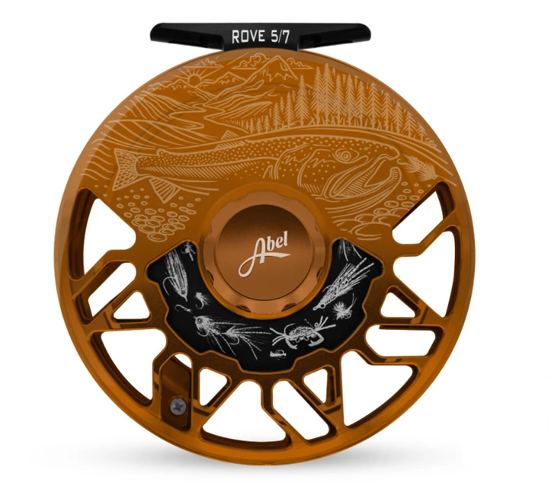 Abel Reels FRESHWATER FLY REELS Abel Rove Fly Reel - Custom 5/7 Underwood Swing Bronze 3 Abel Reels FRESHWATER FLY REELS Abel Rove Fly Reel - Custom 5/7 Underwood Swing Bronze