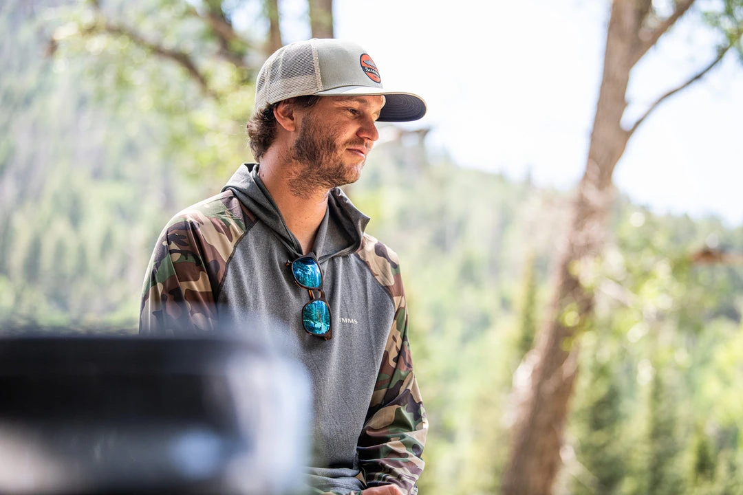 Simms Fishing Products Simms Solarflex Hoody - Print APPAREL 12 Simms Fishing Products Simms Solarflex Hoody - Print APPAREL