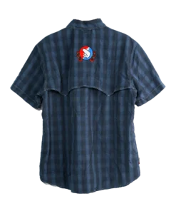 Simms Fishing Products MEN'S Trouts X Simms Big Sky SS Shirt - Admiral Blue