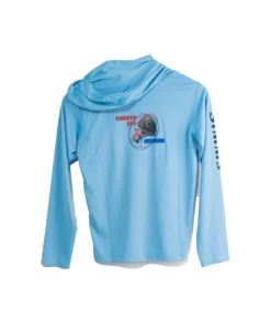 Simms Fishing Products Trouts X Simms Kid's Solar Tech Hoody - Faded Denim