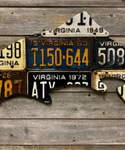 Cody's Fish License Plate Creations - Trout 50 Cody's Fish License Plate Creations - Trout