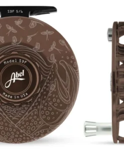Abel Reels Abel SDF Fly Reel - Custom 5/6 Underwood - Mayfly Furry Brown