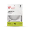 Scientific Anglers Absolute Trout Leader 3 Pack - 9'