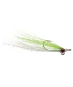 Umpqua Feather Merchants Five Flies June - Clouser Minnow - Chartreuse/White