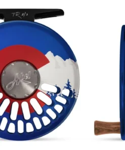 Abel Reels Custom Abel TR Fly Reel - Colorado Flag 2/3