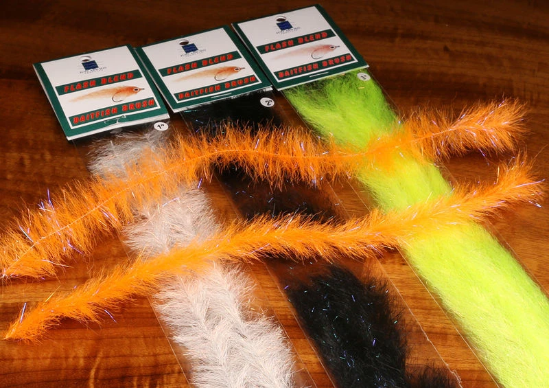 Hareline Flash Blend Baitfish Brush FLY TYING 3 Hareline Flash Blend Baitfish Brush FLY TYING