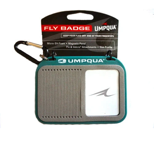 Umpqua Feather Merchants Umpqua Fly Badge FLY BOXES 8 Umpqua Feather Merchants Umpqua Fly Badge FLY BOXES