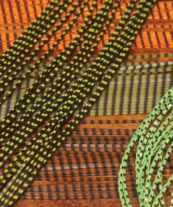 Hareline Grizzly Flutter Legs FLY TYING