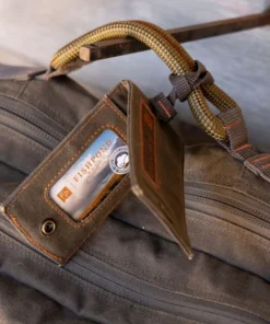 Fishpond Field Luggage Tag - Peat Moss