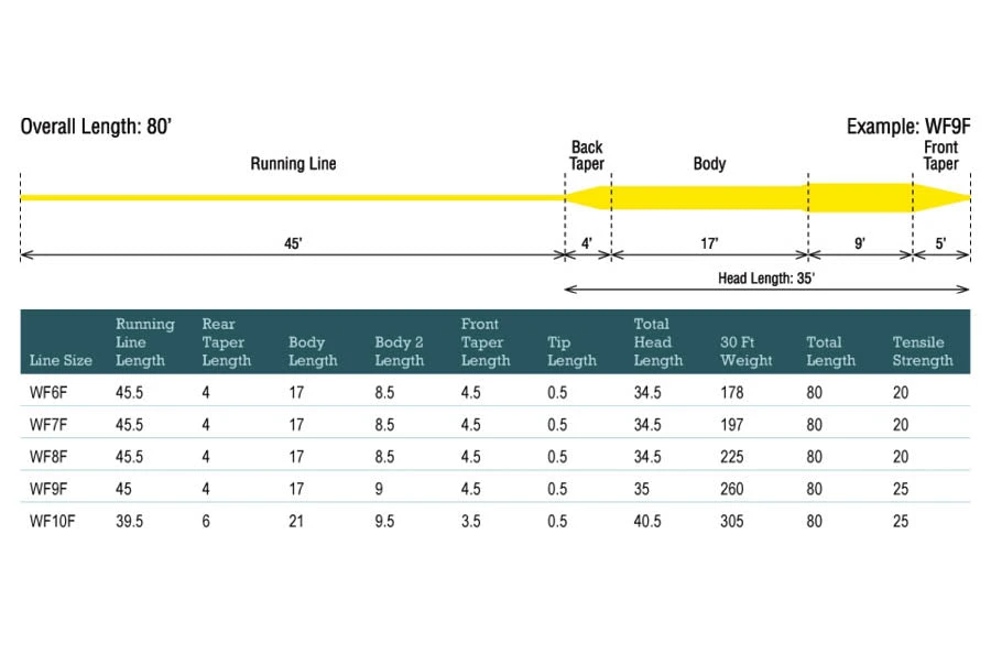 Rio Products RIO Mainstream Bass Fly Line 5 Rio Products RIO Mainstream Bass Fly Line