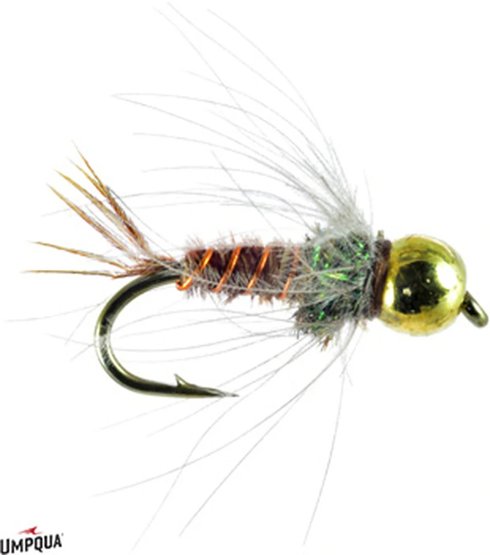 Umpqua Feather Merchants Umpqua Pheasant Tail CDC Bead Head 3 Umpqua Feather Merchants Umpqua Pheasant Tail CDC Bead Head